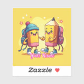 Cute & Custom School Gear Collection Aufkleber (Blatt)