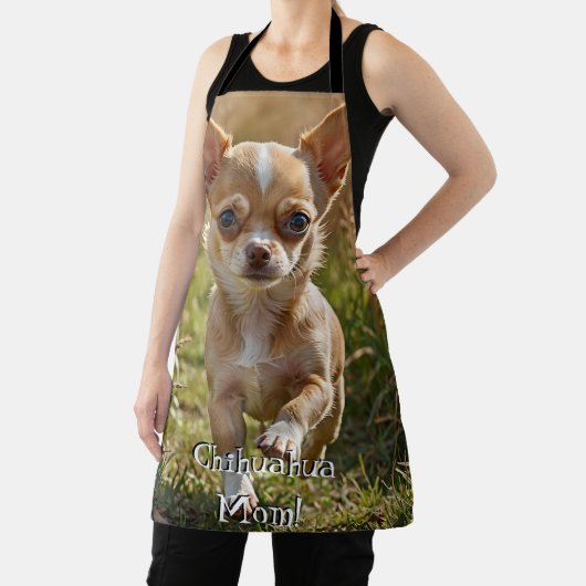 Cute Customizable Chihuahua Apron Schürze (InSitu)