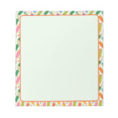 Cute Customizable Pencil Print Notizblock (Vorderseite)