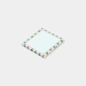 Cute Customizable Robot Print Post-it Klebezettel (angewinkelt)