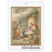 Cute Customized Personalized Name Jesus Clipboard  Klemmbrett (Rückseite)