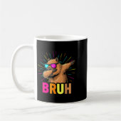 Cute Dabbing Capybara Funny Animal Meme Capy Lover Kaffeetasse (Links)