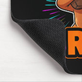 Cute Dabbing Capybara Funny Animal Meme Capy Lover Mousepad (Ecke)