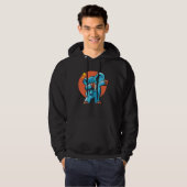 Cute Dabbing Elephant Hoodie (Vorne ganz)