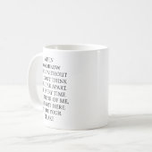 Cute Dachshund Dog Watercolor Kaffeetasse (Vorderseite Links)