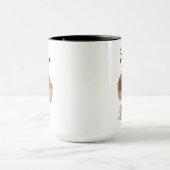 Cute Dachshund Dog Watercolor Tasse (Zentrum)