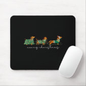 Cute Dachshund Merry Christmas Weiner Dog Lover Xm Mousepad (Mit Mouse)