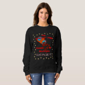 CUTE  DACHSHUND MY HAPPY PILLS COME IN MULTIPLE DO SWEATSHIRT (Vorne ganz)