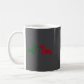 Cute Dachshund Valentines Patrick's Day Lover Dog  Kaffeetasse (Links)