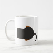 Cute Dachshund Wiener Dog Coffee Mug Kaffeetasse (Links)