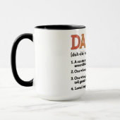 Cute Daddy Definition Tasse (Links)