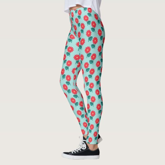 Cute Daisy Pattern Leggings (Links)
