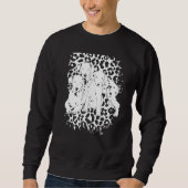 Cute Dalmatian Dog Puppy Sweatshirt (Vorderseite)