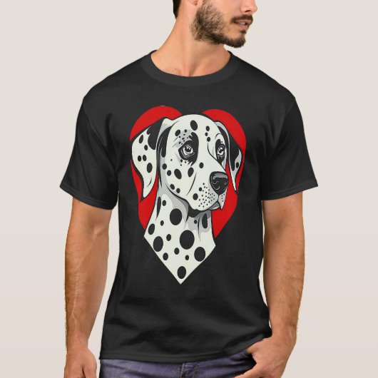 Cute Dalmatian T-Shirt (Vorderseite)
