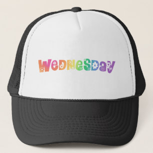 Cute Day Of The Week Wednesday Truckerkappe
