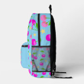 Cute Decora Kei Cherry Patterned Bedruckter Rucksack (Rechts)
