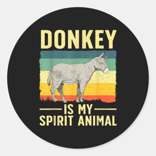 Cute Design For Men Women Pet Animal Lovers Runder Aufkleber (Vorderseite)