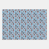 Cute dessert-inspired patterns wrapping paper geschenkpapier set (Vorderseite 2)
