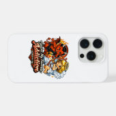 Cute Devil & Angel Valentine Day Love Design iPhone Hülle (Rückseite (Horizontal))
