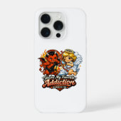 Cute Devil & Angel Valentine Day Love Design iPhone Hülle (Rückseite)