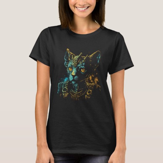 Cute Devon Rex Cat Lover Pharaoh Devon Rex Cat Cos T-Shirt (Vorderseite)