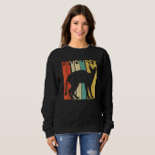 Cute Devon Rex Cat Sweatshirt (Vorne ganz)