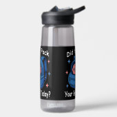 Cute “Did You Pack Your Brain Today?” Brain Pun Trinkflasche (Links)