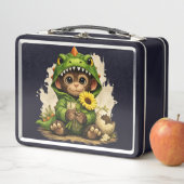 Cute Dino Monkey Kids Lunch Box – Kawaii Animal (Beispiel)