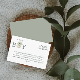 Cute Dinosaur Books for Baby Boy Shower Enclosure  Begleitkarte