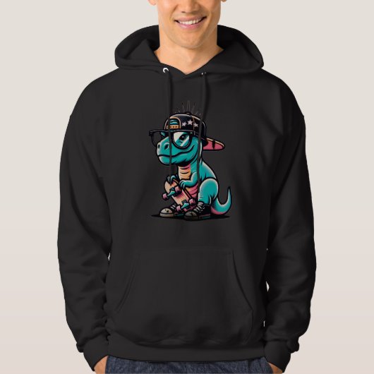Cute dinosaur hoodie (Vorderseite)