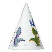 Cute Dinosaur Pair Thunder_Cove Partyhütchen (Links)