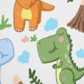 Cute Dinosaur Seamless Pattern for Your Kid Room Tapete (Naht)