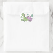 Cute dinosaur stickers (Tasche)