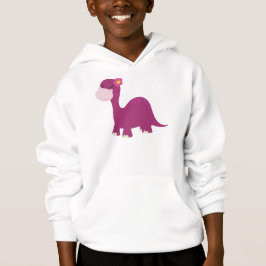 Cute Dinosaurier, Girl-Dinosaurier, rosa Dinosauri Hoodie