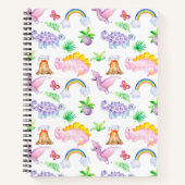 cute dinosaurs  notizblock (Vorderseite)