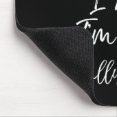 Cute Divorce Gift Funny I Do I Did I'm Done Legall Mousepad (Ecke)
