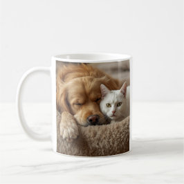 Cute Dog and Cat Coffee Mug – Cozy Pet Lovers Gift Kaffeetasse