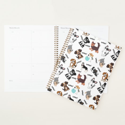 Cute Dog and Woof! Planer (Anzeige)