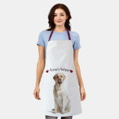 Cute Dog Apron | Custom Pet Apron for Dog Moms Schürze (Getragen)