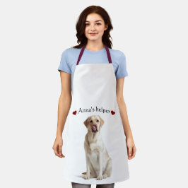 Cute Dog Apron | Custom Pet Apron for Dog Moms Schürze