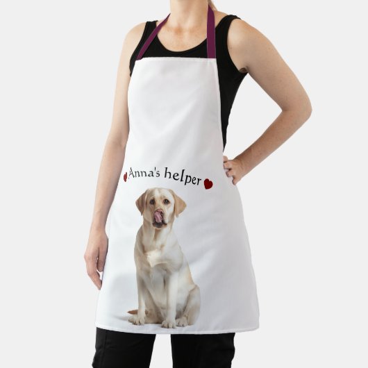 Cute Dog Apron | Custom Pet Apron for Dog Moms Schürze (InSitu)