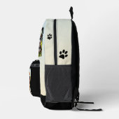 Cute Dog Lover Your Photos Bedruckter Rucksack (Rechts)