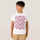 Cute dog pattern for dog lovers T-Shirt (Vorne ganz)
