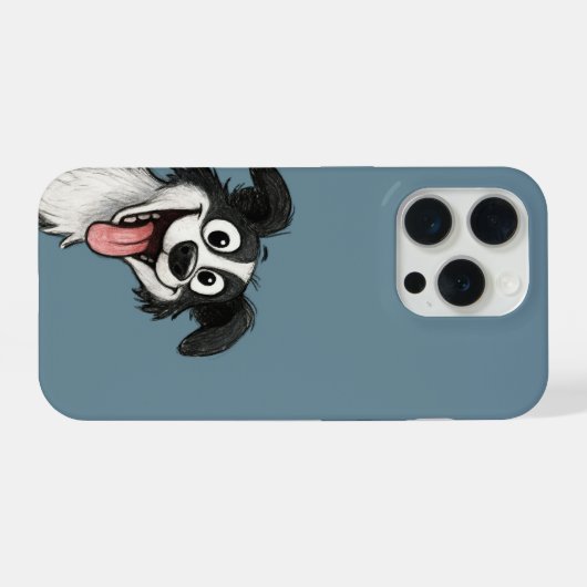 Cute Dog Phone Case iPhone Hülle (Rückseite (Horizontal))