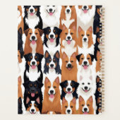 Cute Dog Planner Planer (Rückseite)