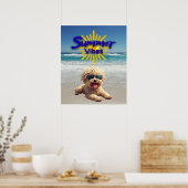 Cute Dog Print, Value Poster Paper (Semi-Gloss) (Küche)