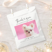 Cute Doggie Bag | Thank You Dog Wedding Favor Bag Geschenktütchen (Ausgeschnitten)