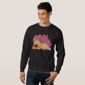 Cute Dogs Sleeping French Bulldog Sweatshirt (Vorne ganz)