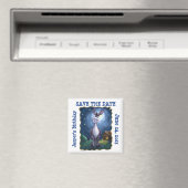 Cute Donkey Party Center Save the Date Fridge Magn Magnet (In Situ (Geschirrspüler))