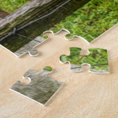 Cute Donkeys in Misty Paddock Animals Natur Puzzle (Seite)